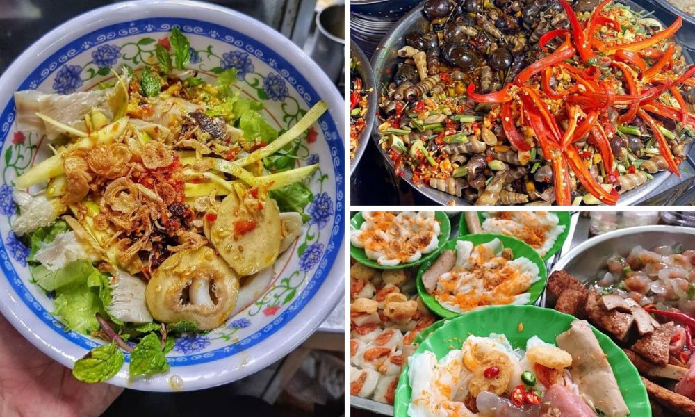 Đồ ăn phong phú trong top các khu chợ đà nẵng