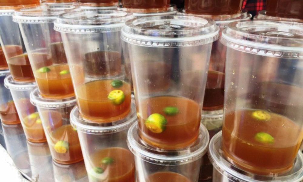 Các loại đồ uống giải khát tại chợ đêm Lê Duẩn