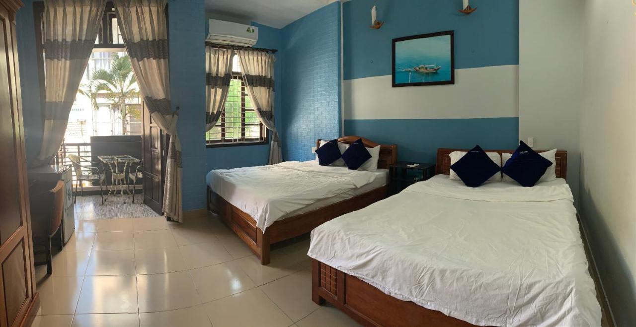 Phòng gia đình 2 giường đôi của Hana Homestay Đà Nẵng