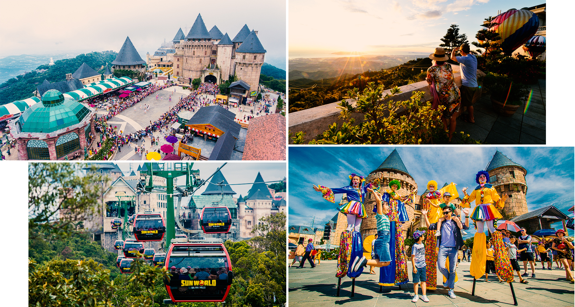 Thời tiết Bà Nà Hill đẹp nhất vào mùa hè với nhiều hoạt động vui chơi giải trí sôi nổi