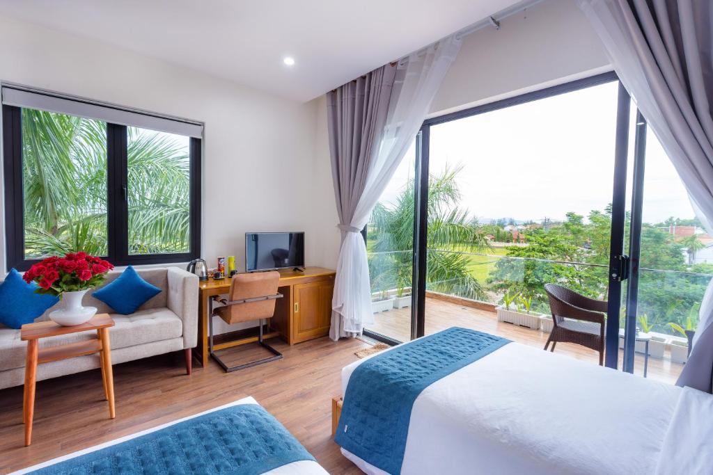 Hoi An Reverie là villa Hội An có ban công riêng, hướng ra sông hoặc vườn