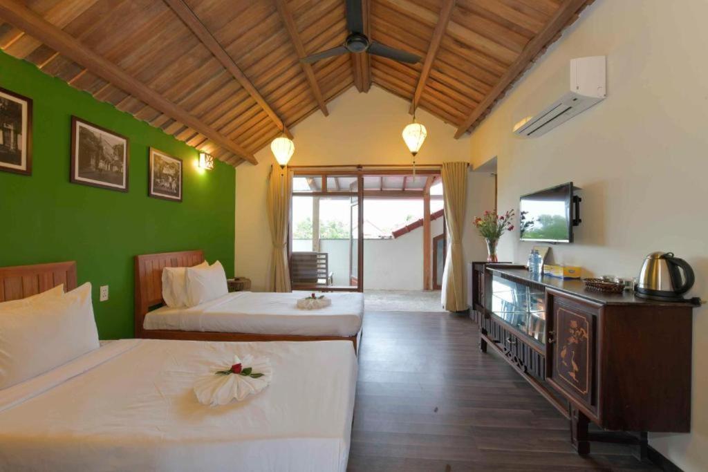 An Bang Beach là một villa Hội An có thiết kế hiện đại, không gian ấm cúng